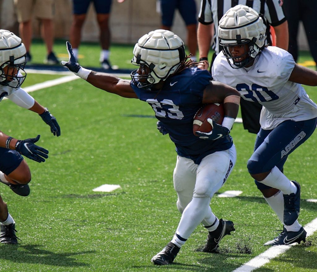 USU Football Scrimmage – Aug. 13, 2022 – Cache Valley Daily