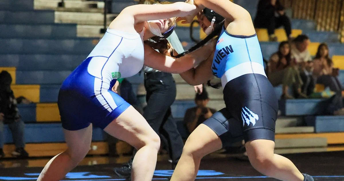 GALLERY: Sky View vs Ridgeline girls wrestling