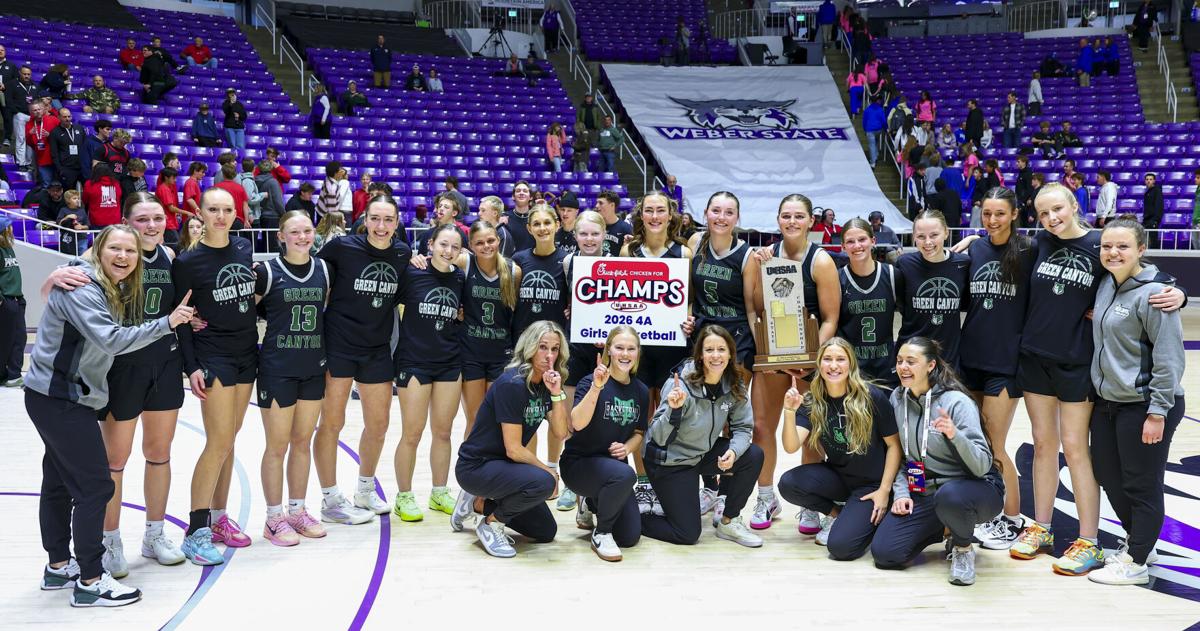 GALLERY: #2 Green Canyon 59, #1 Dixie 53 in 4A girls basketball championship