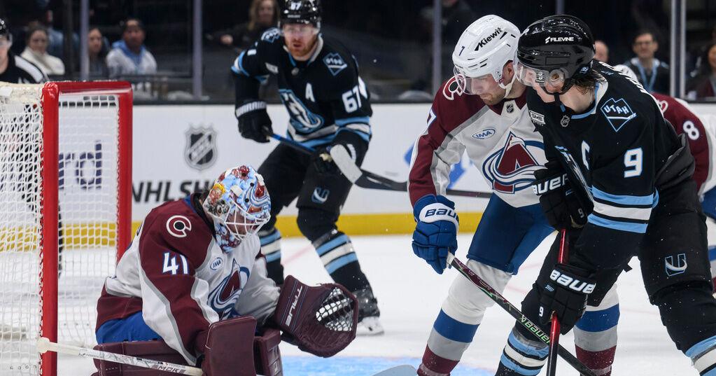 NHL-leading Avalanche beat Mammoth 4-2 in return from Olympic break | Sports