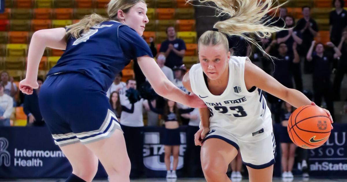 GALLERY: Nevada 72, Utah State 69 women's basketball