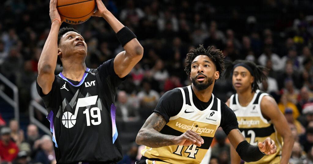 Ace Bailey scores career-high 32 as Jazz top Wizards 122-112 in Trae Young’s Washington debut | Sports