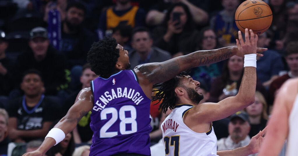 Jamal Murray makes 10 3-pointers, including a half-court heave, to lead Nuggets past Jazz 130-117 | Sports