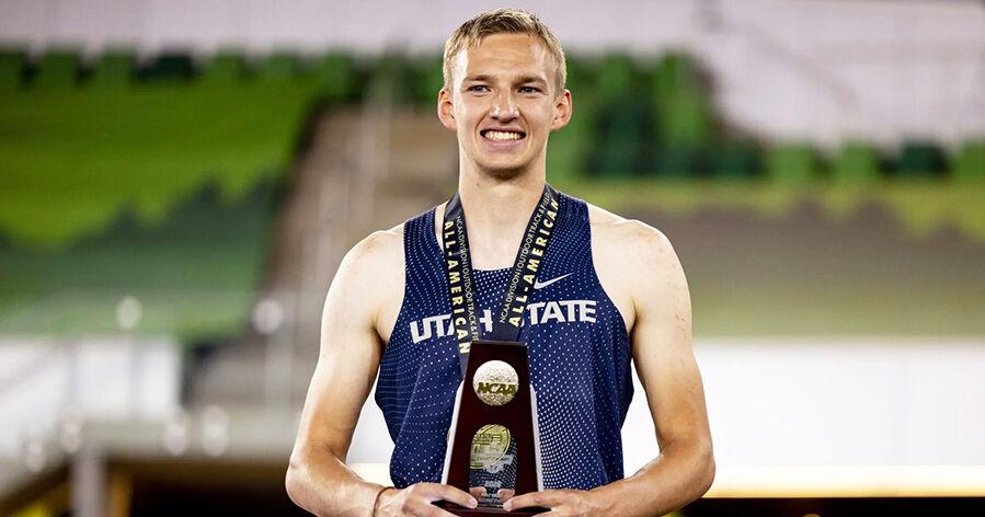 Utah State’s Logan Hammer finishes as national runner-up in Pole Vault | Sports