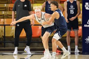 GALLERY: Utah State men's basketball practice – July 27, 2026