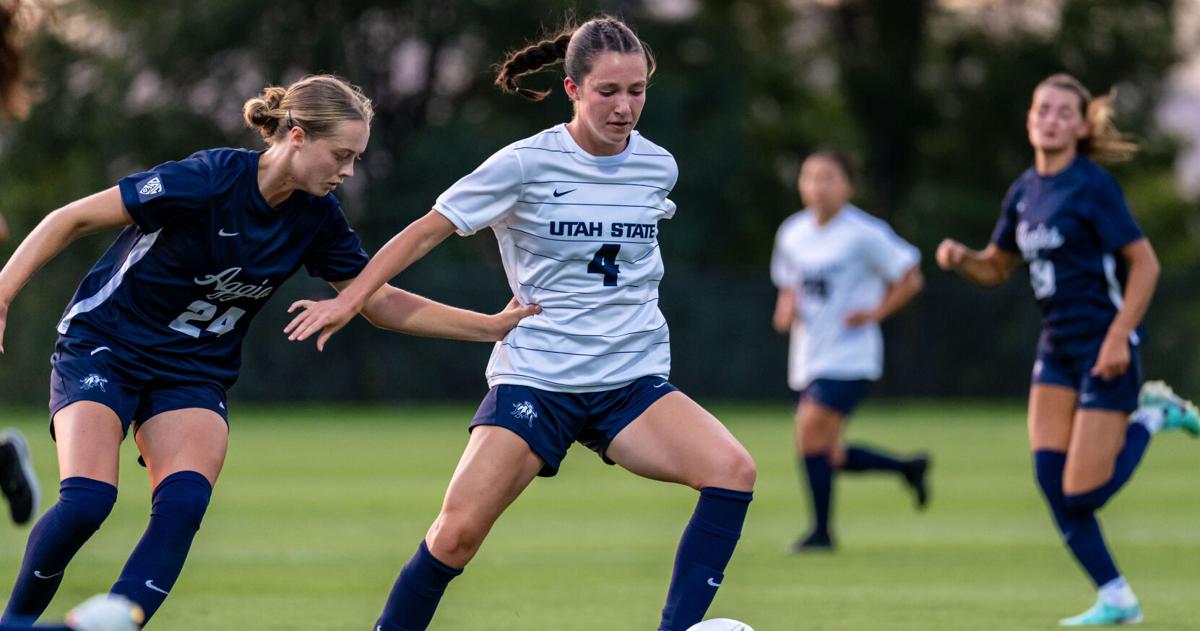 GALLERY: USU Women's Soccer Blue and White Scrimmage
