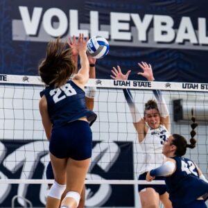 GALLERY: USU women's volleyball Blue White Scrimmage 2026
