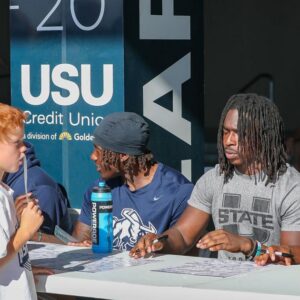 GALLERY: USU Football Family Fun Day 2026