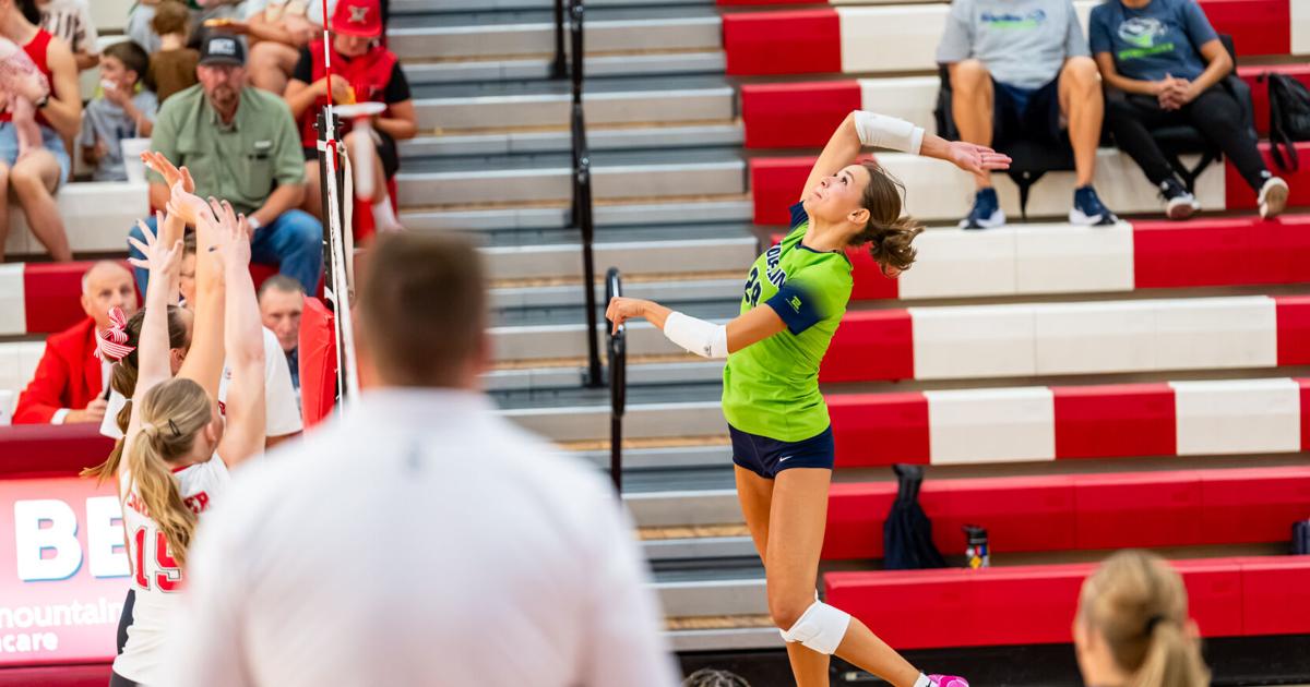 GALLERY: Ridgeline 3, Bear River 0 girls volleyball