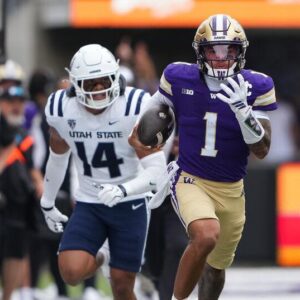Utah State comes a few mistakes shy of upset at #19 Washington | Sports