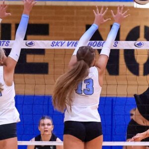 GALLERY: Green Canyon 3, Sky View 0 girls volleyball