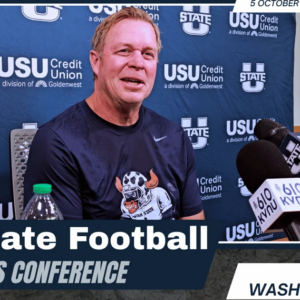 Utah State Football Press Conference – Week 6 vs Washington State | Sports